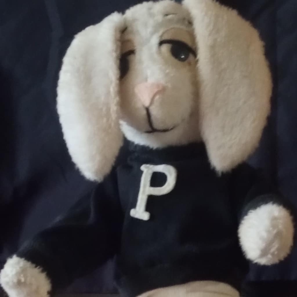 PLAYBOY Plush Bunny with Black and White Outfit And Shoes